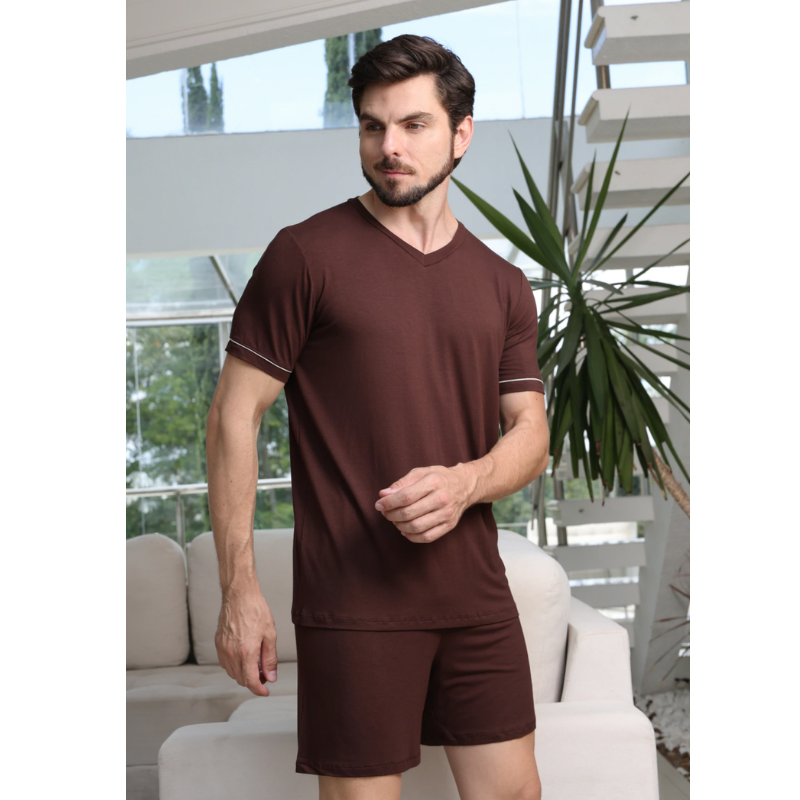 Pijama Básico Curto Zion